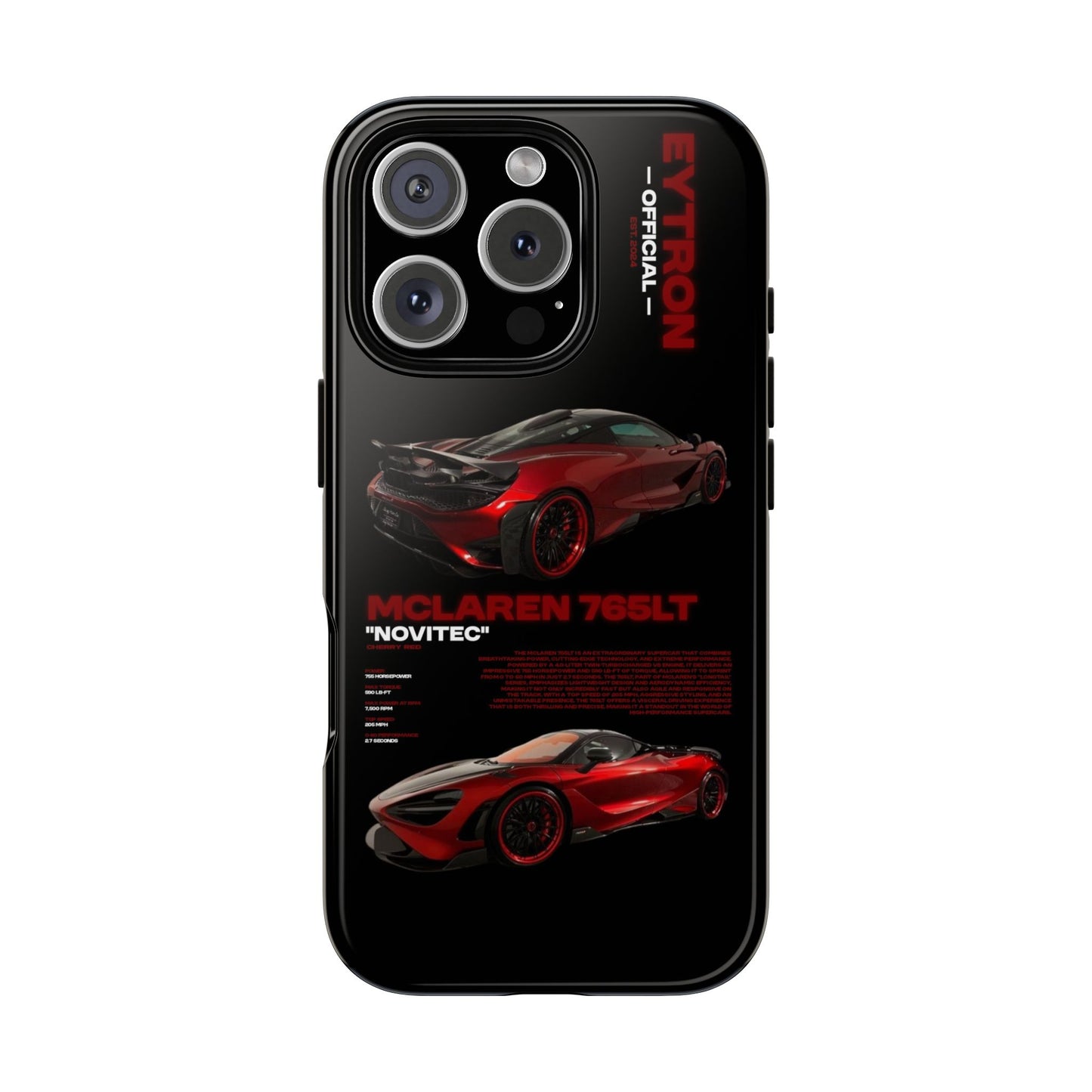 "Cherry Red" Sturdy Case