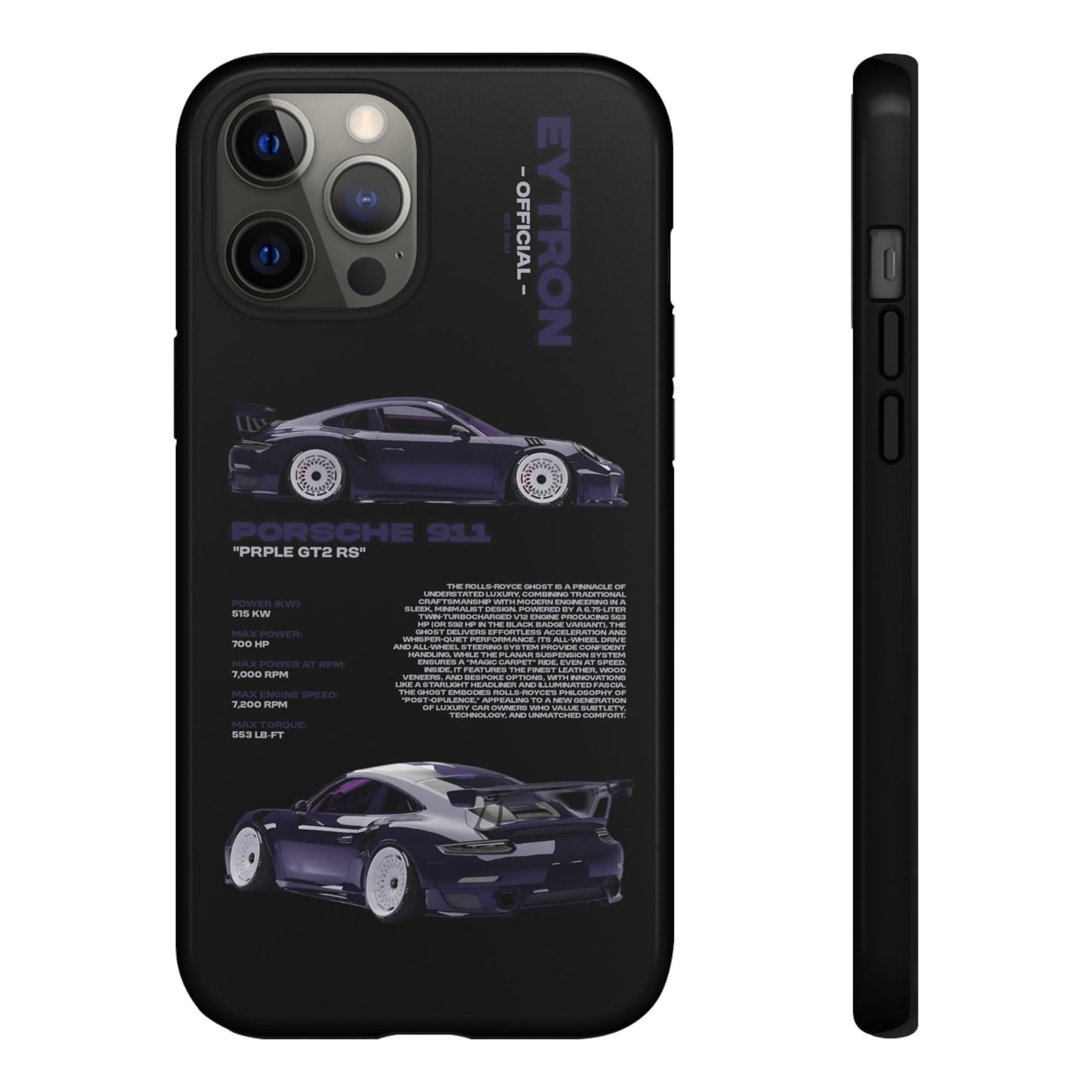 "PRPLE GT2 RS" Sturdy Case