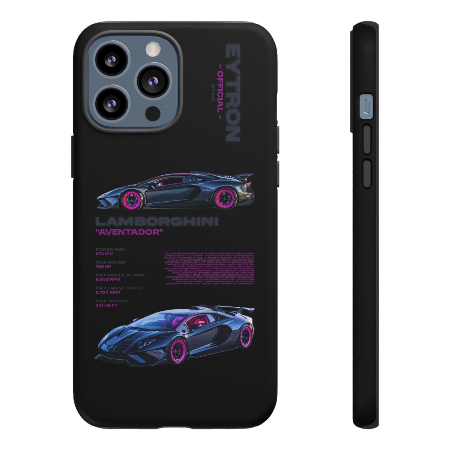 "Strad's Lambo" Sturdy Case