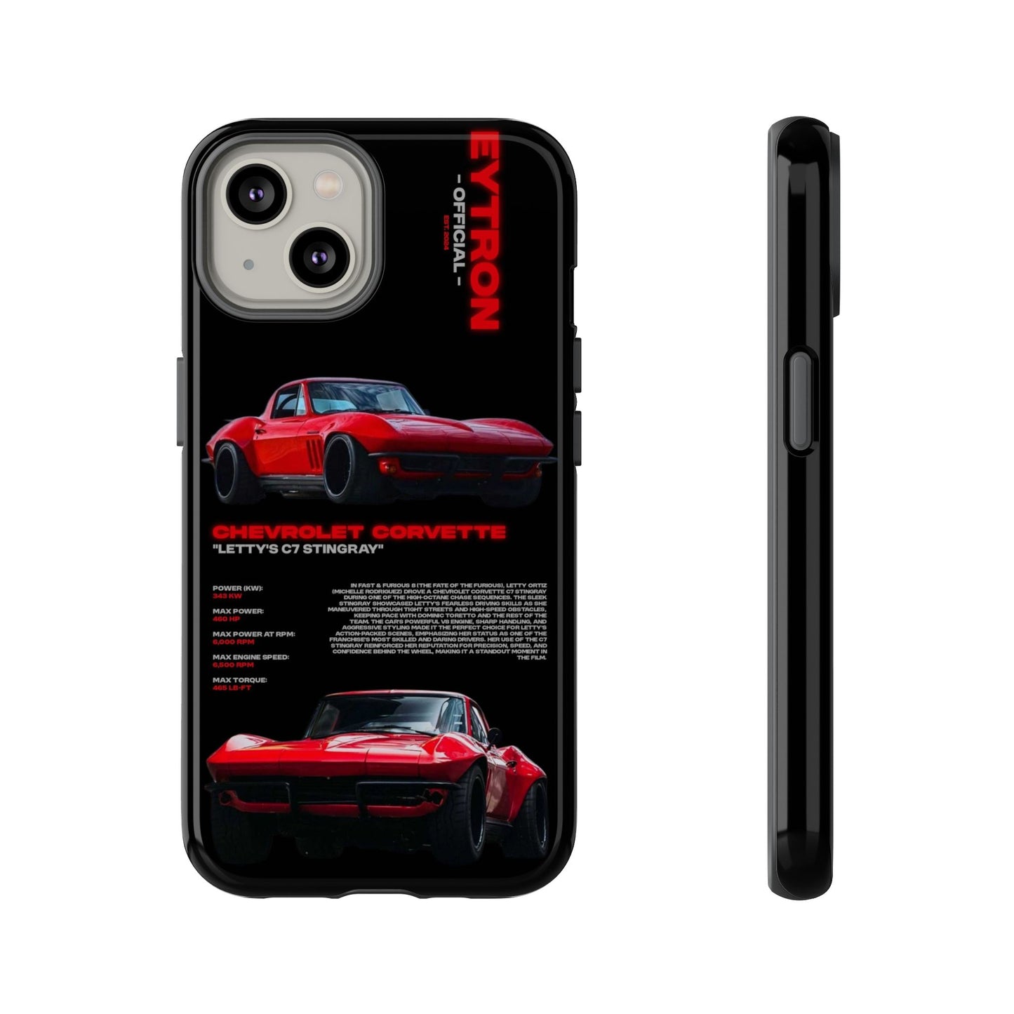 "Letty's C7 Stingray" Sturdy Case
