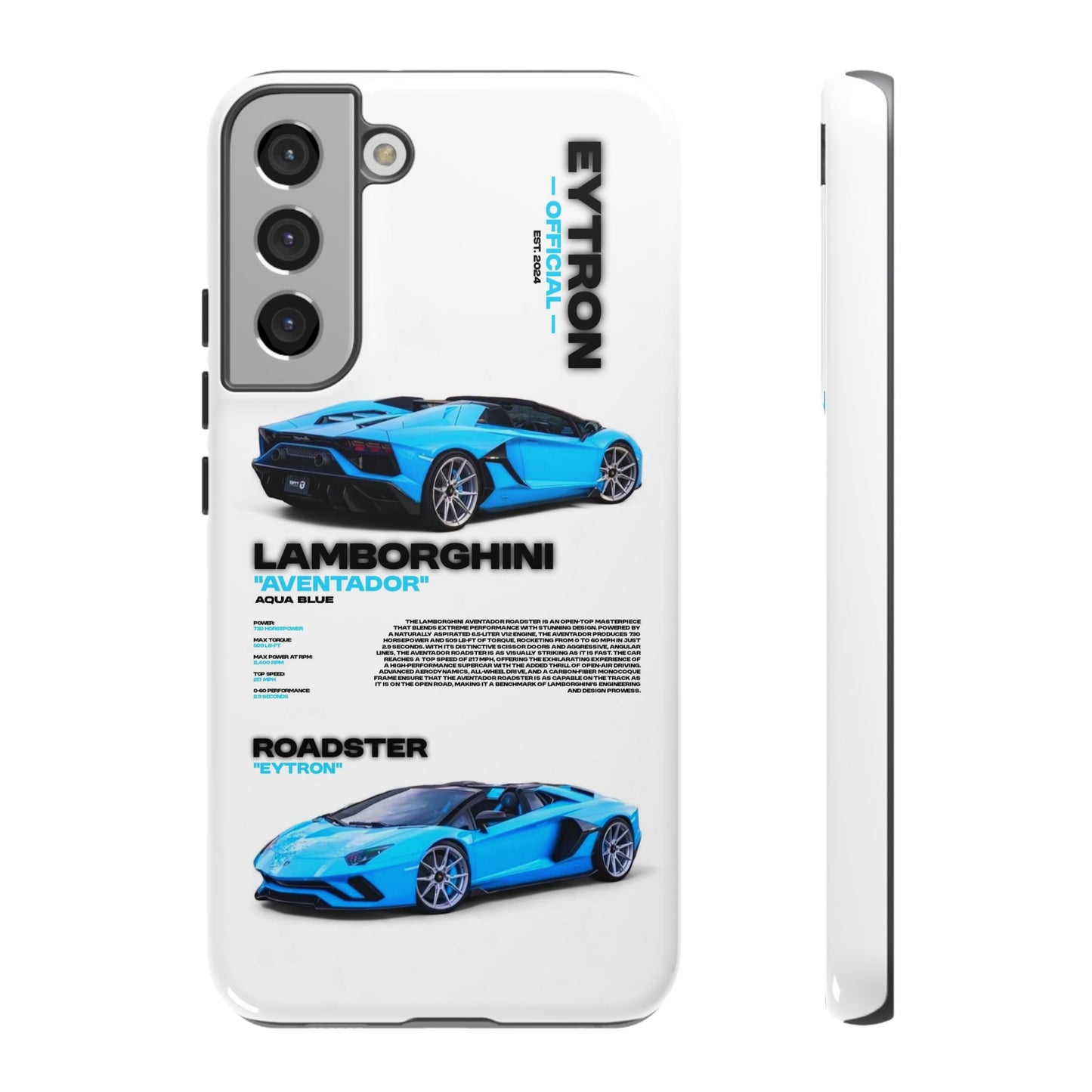 "Aqua Blue" Sturdy Case