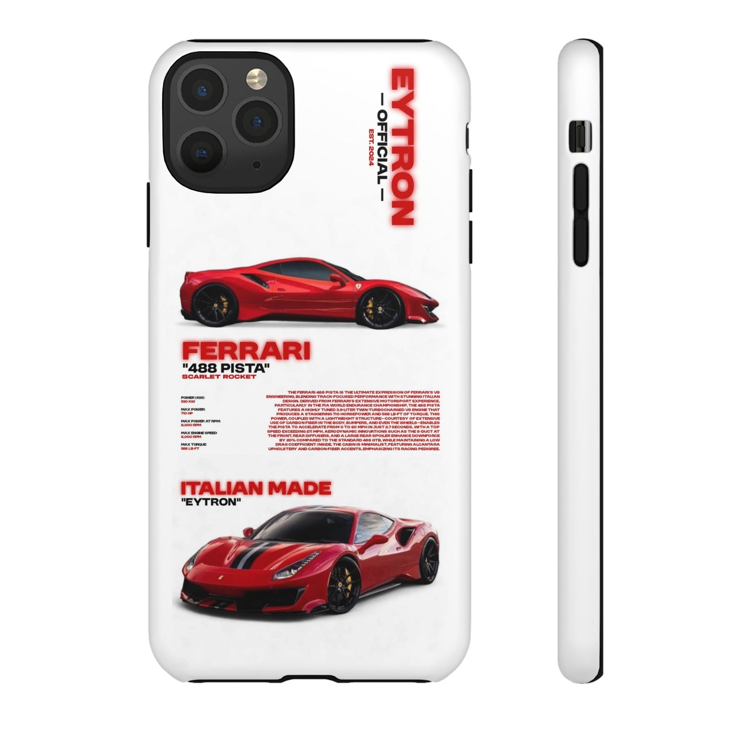 "Scarlet Rocket" Sturdy Case