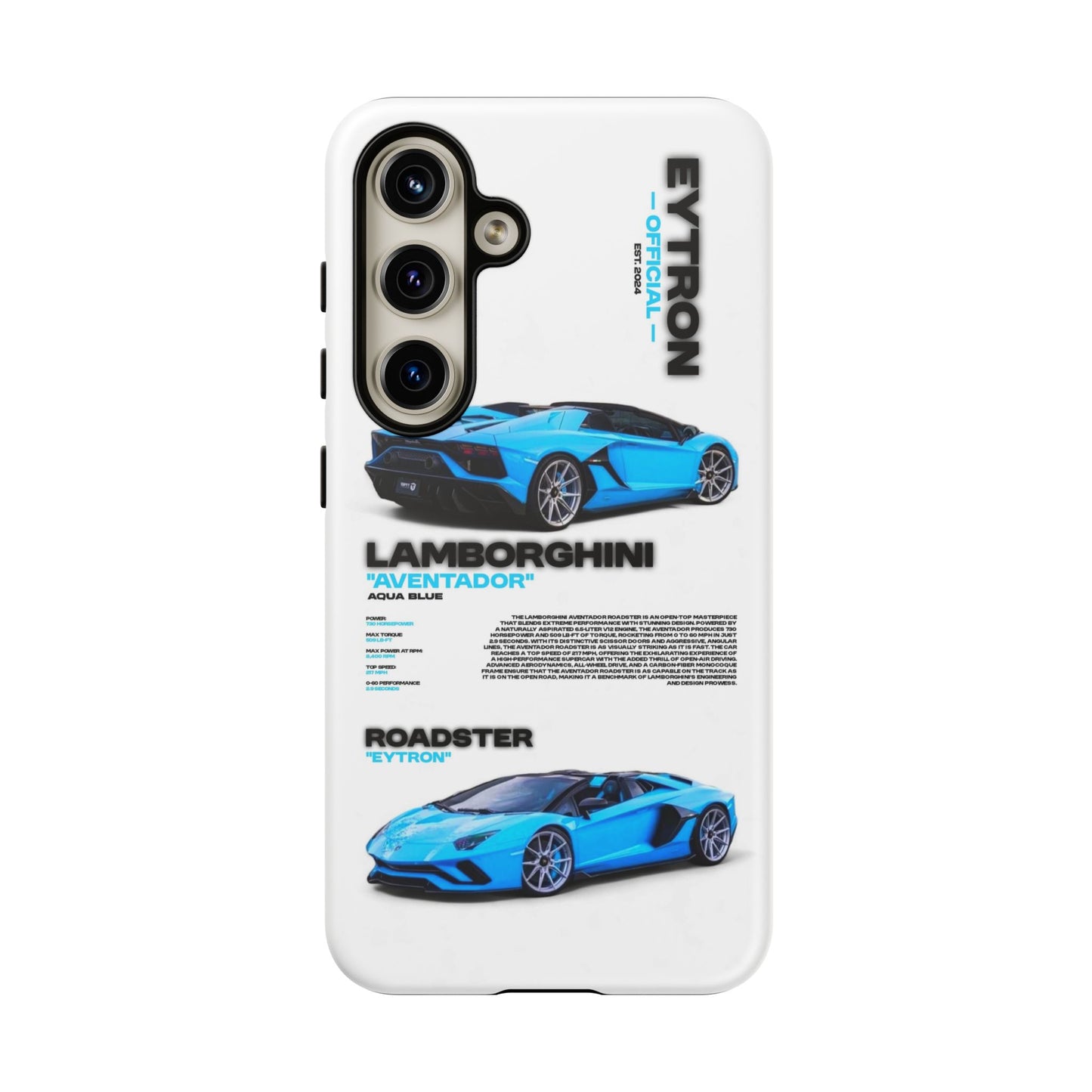 "Aqua Blue" Sturdy Case