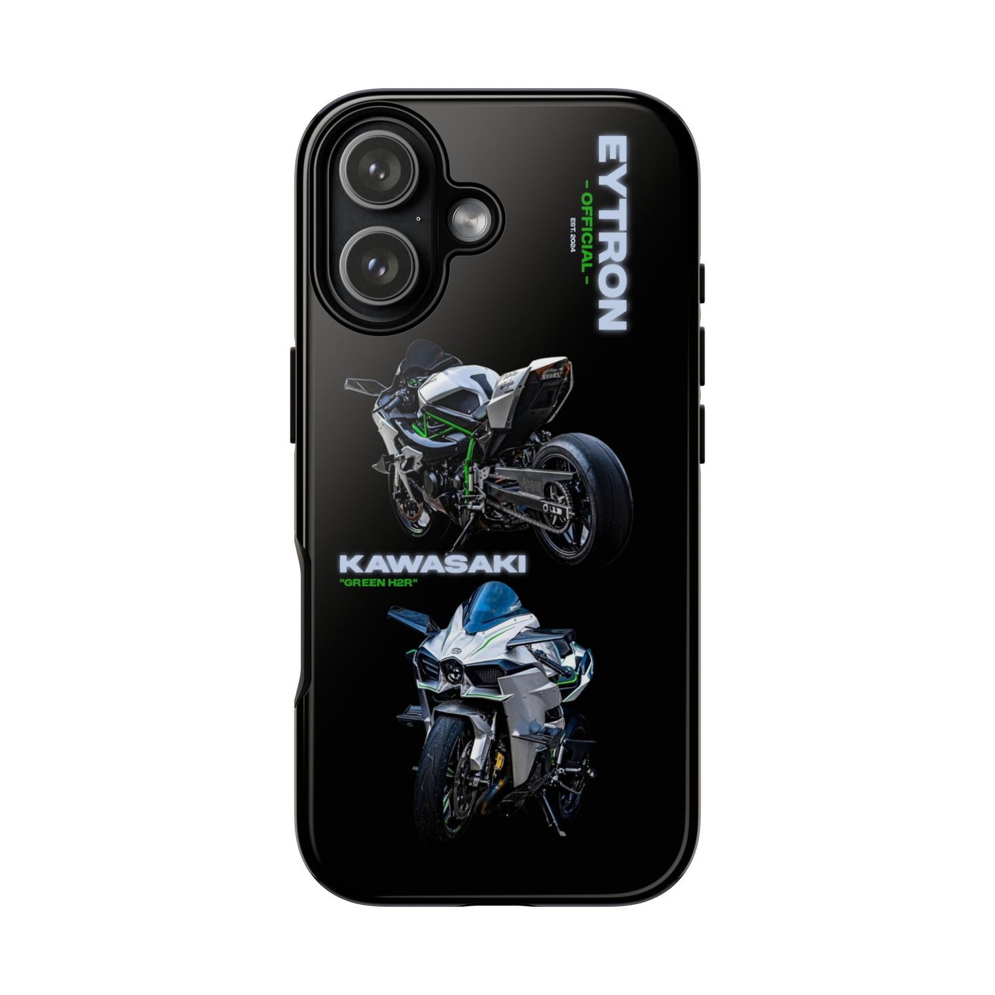 "Green H2R" Moto Case