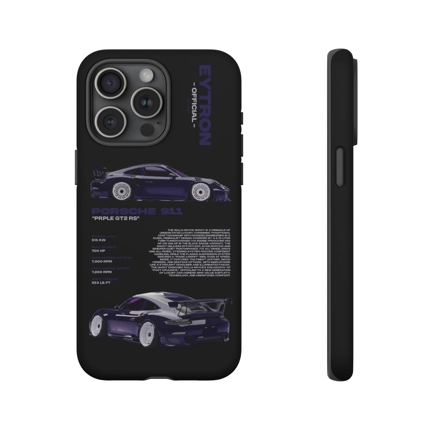 "PRPLE GT2 RS" Sturdy Case