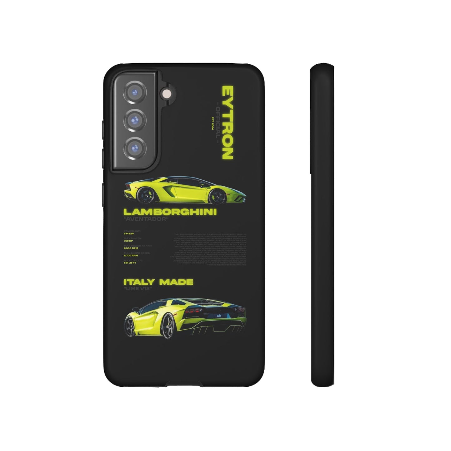 "Lime Bull" Sturdy Case