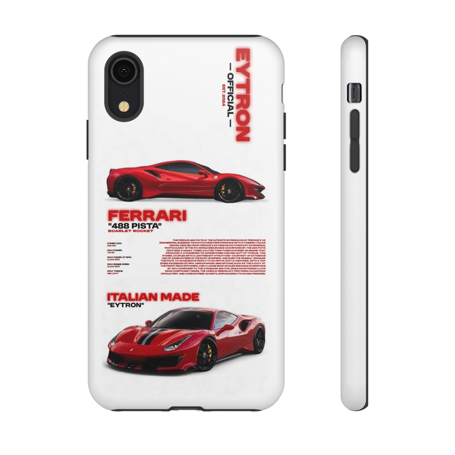 "Scarlet Rocket" Sturdy Case