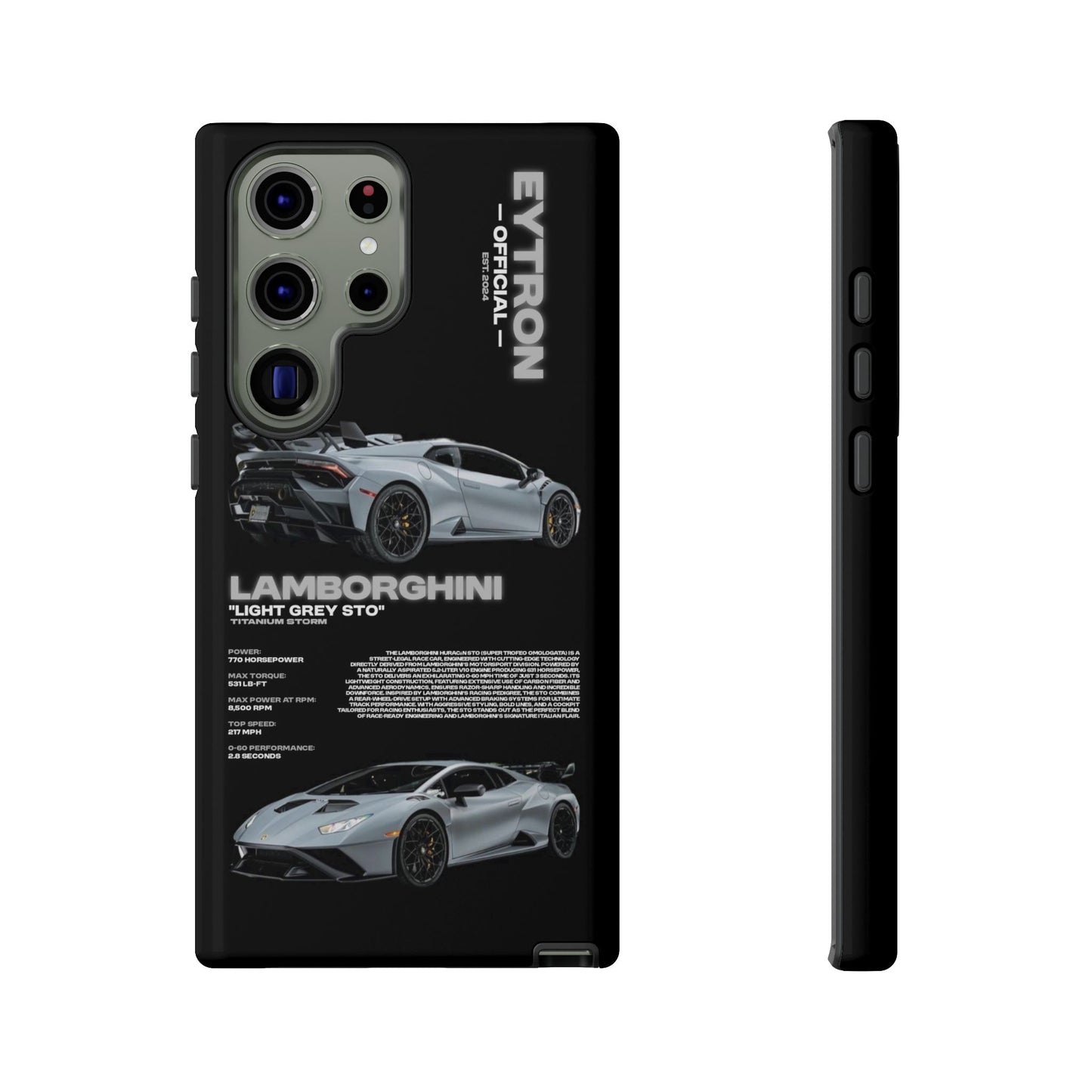 "Titanium Storm" Sturdy Case