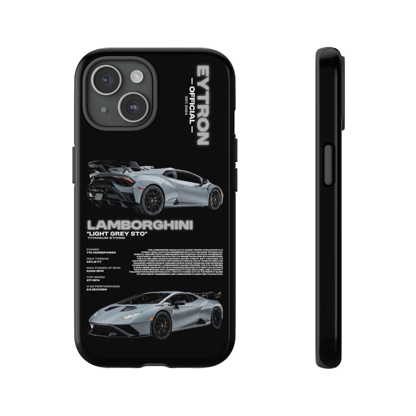"Titanium Storm" Sturdy Case