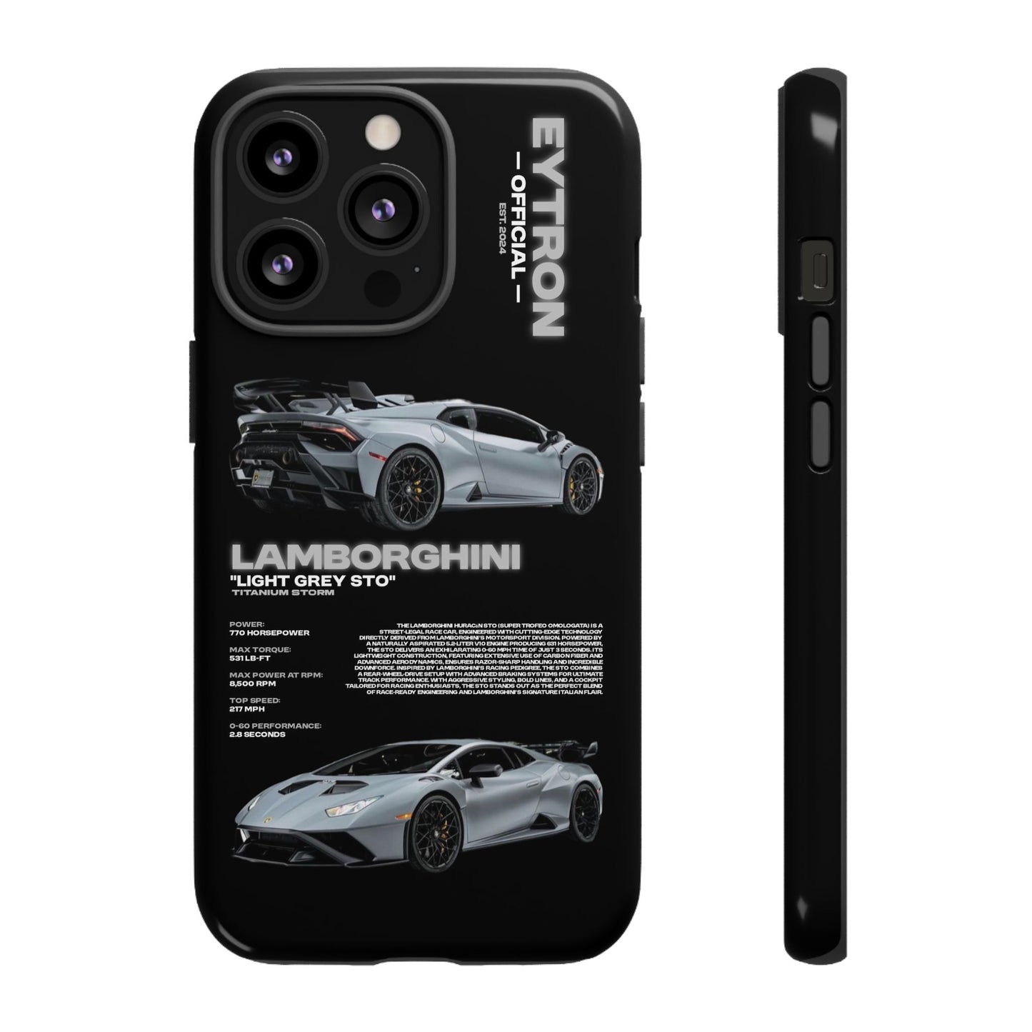"Titanium Storm" Sturdy Case