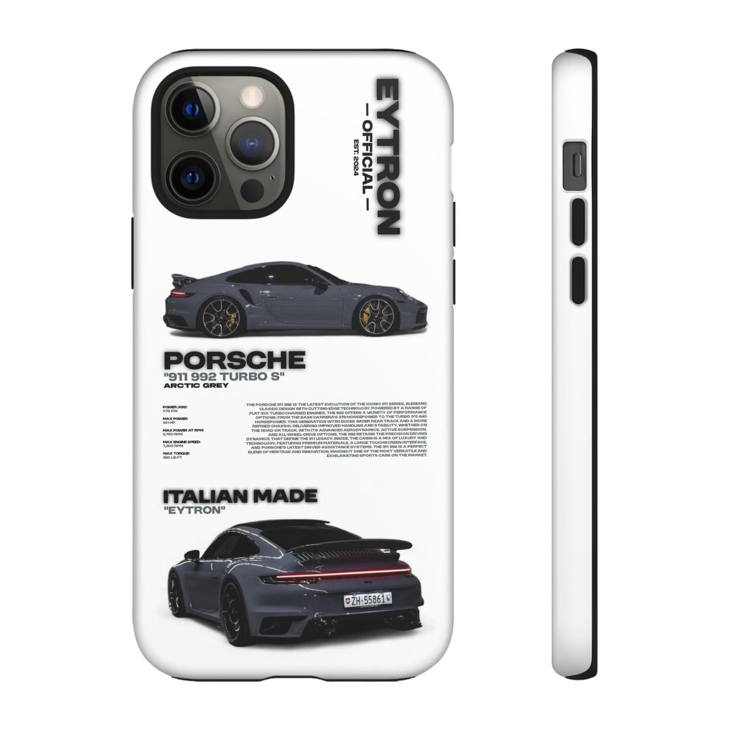 "Arctic Grey" Sturdy Case