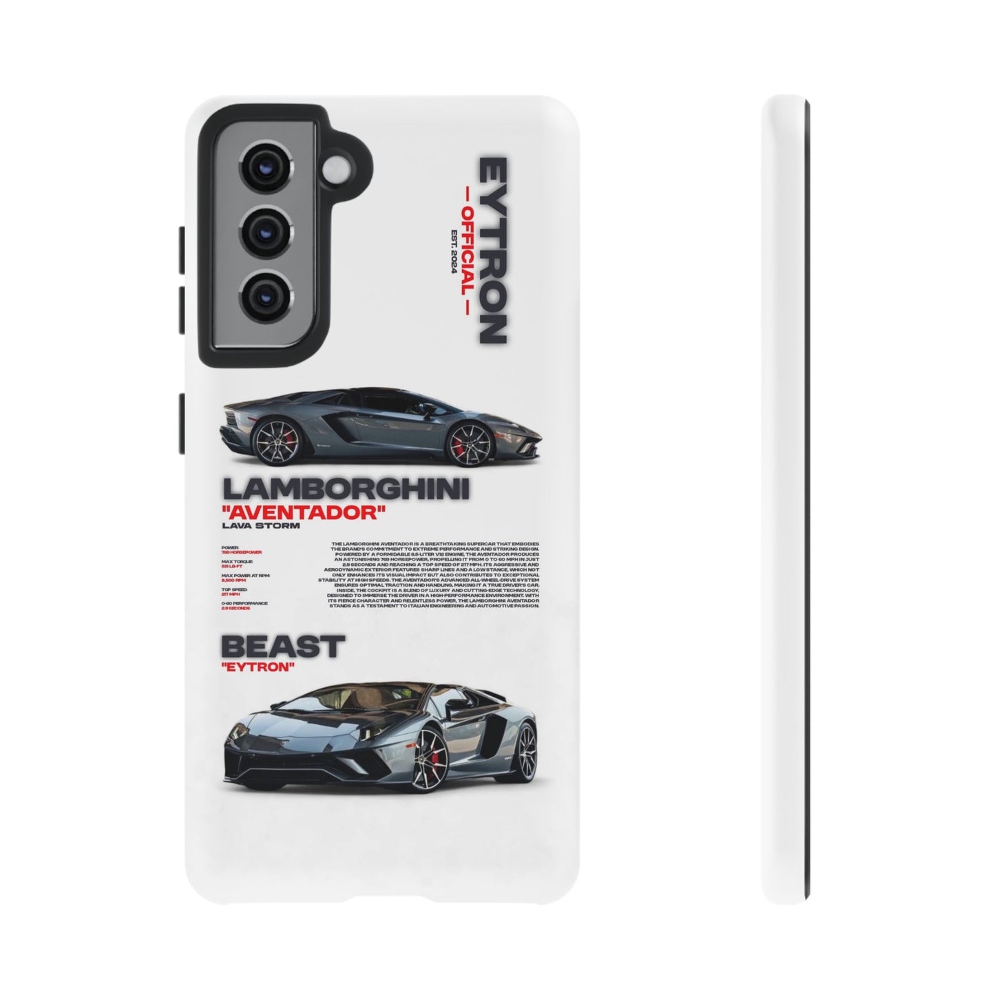 "Lava Storm" Sturdy Case