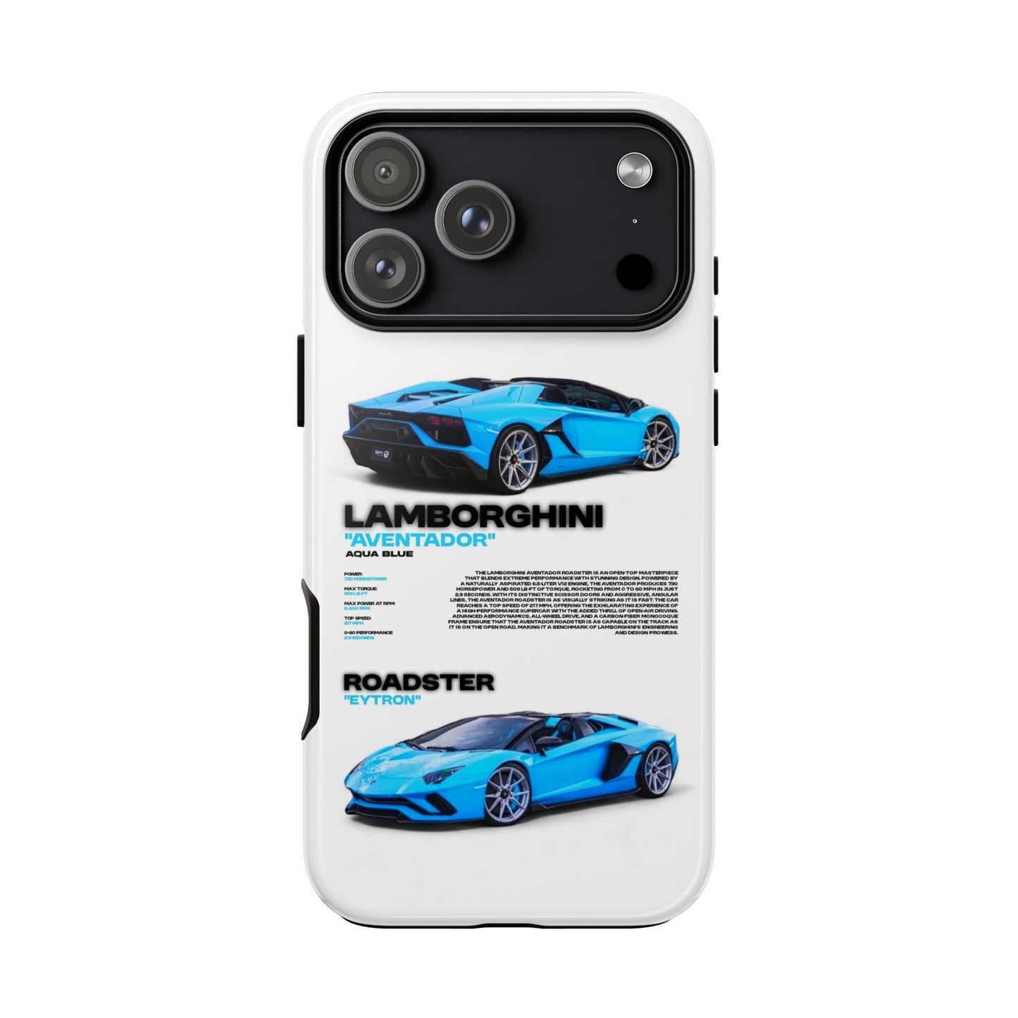 "Aqua Blue" Sturdy Case