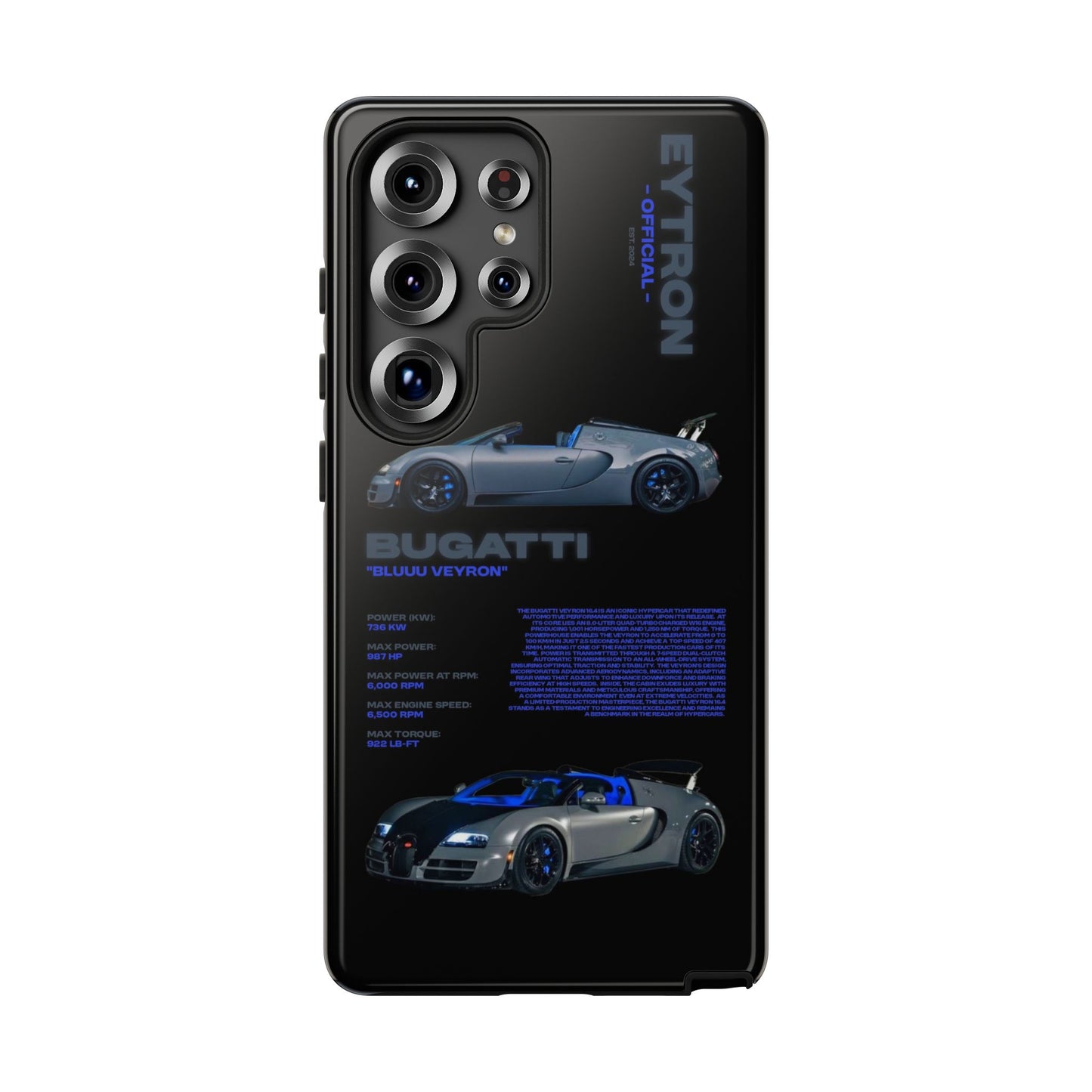 "Bluuu Veyron" Sturdy Case