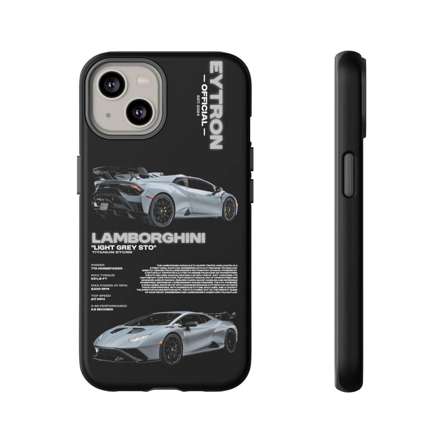 "Titanium Storm" Sturdy Case