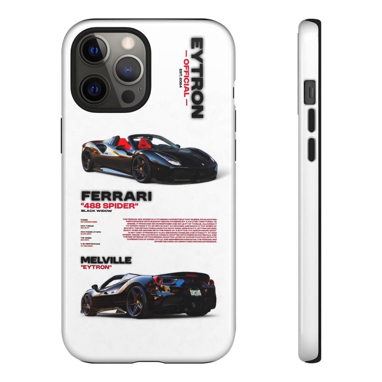 "Black Widow" Sturdy Case