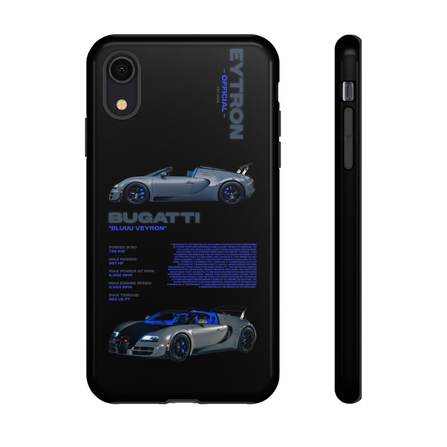 "Bluuu Veyron" Sturdy Case