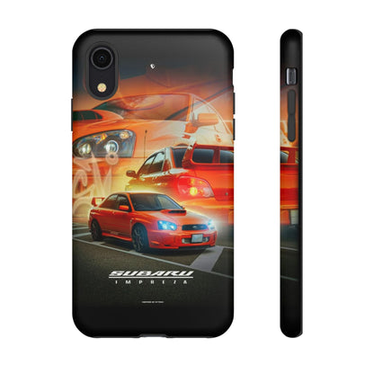 "Orange Impreza" JDM Case