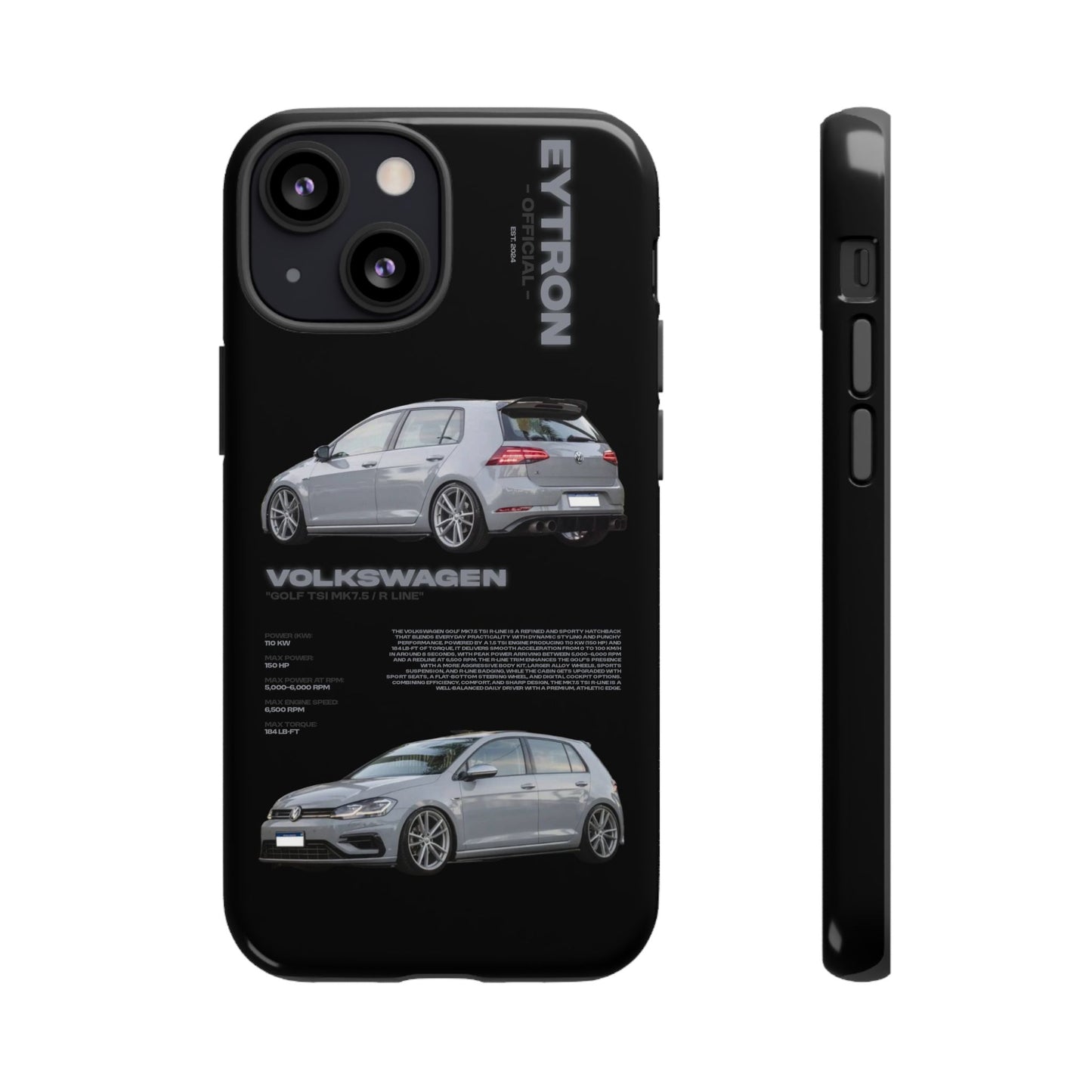 "Golf TSI MK7.5 / R Line" Sturdy Case