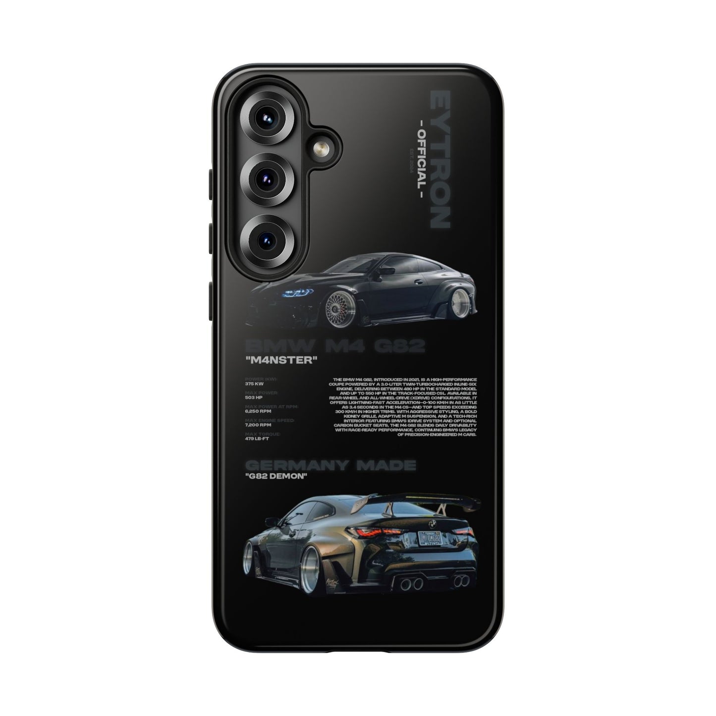 "M4nster" Sturdy Case