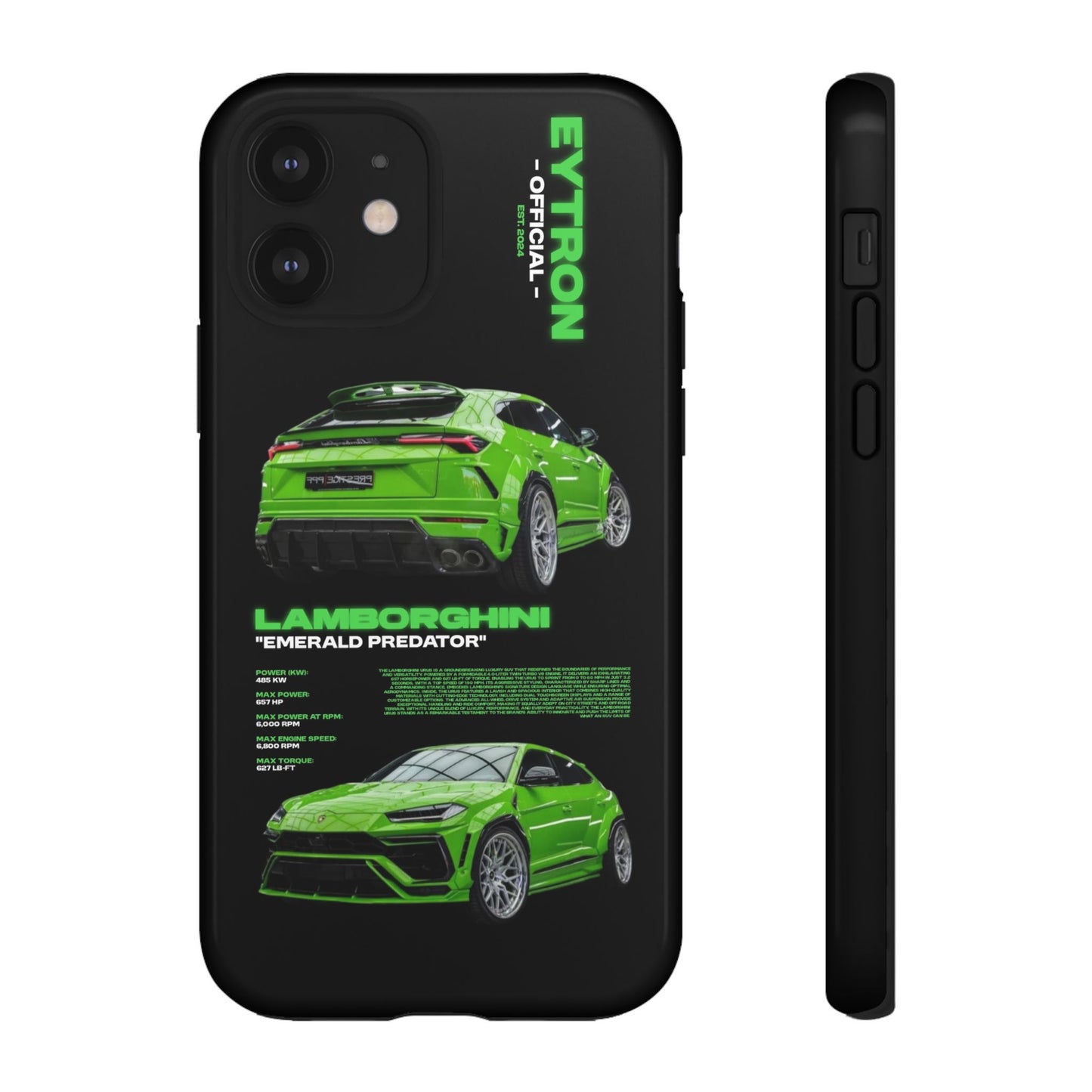 "Emerald Predator" Sturdy Case
