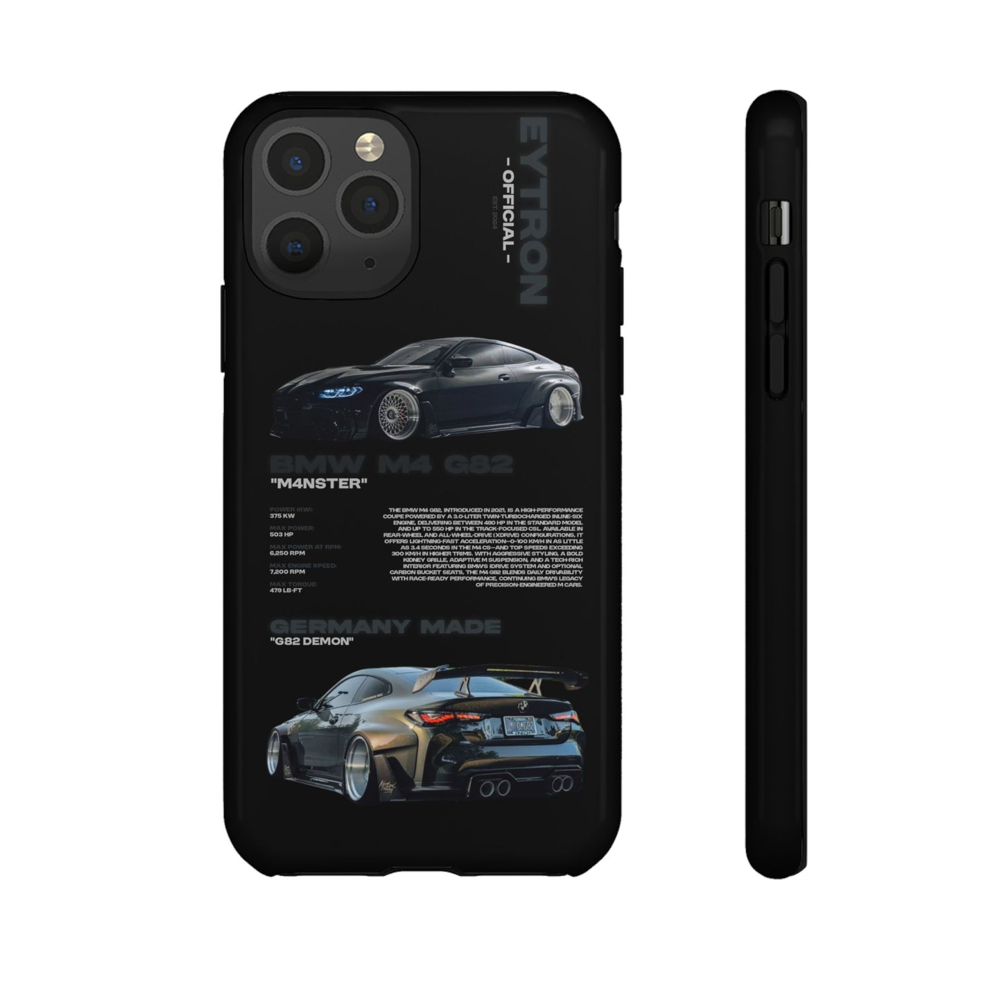 "M4nster" Sturdy Case