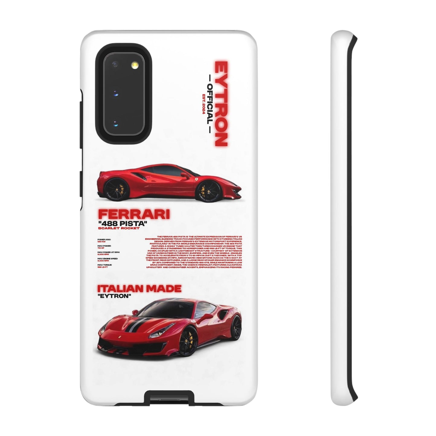 "Scarlet Rocket" Sturdy Case