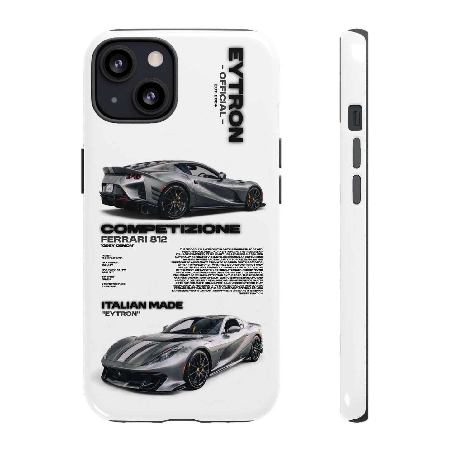 "Grey Demon" Sturdy Case