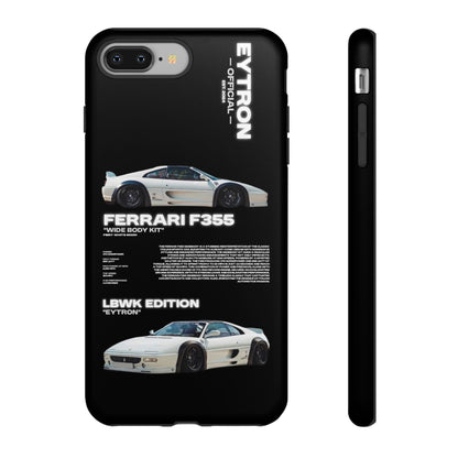 "Fiery White Moon" Sturdy Case