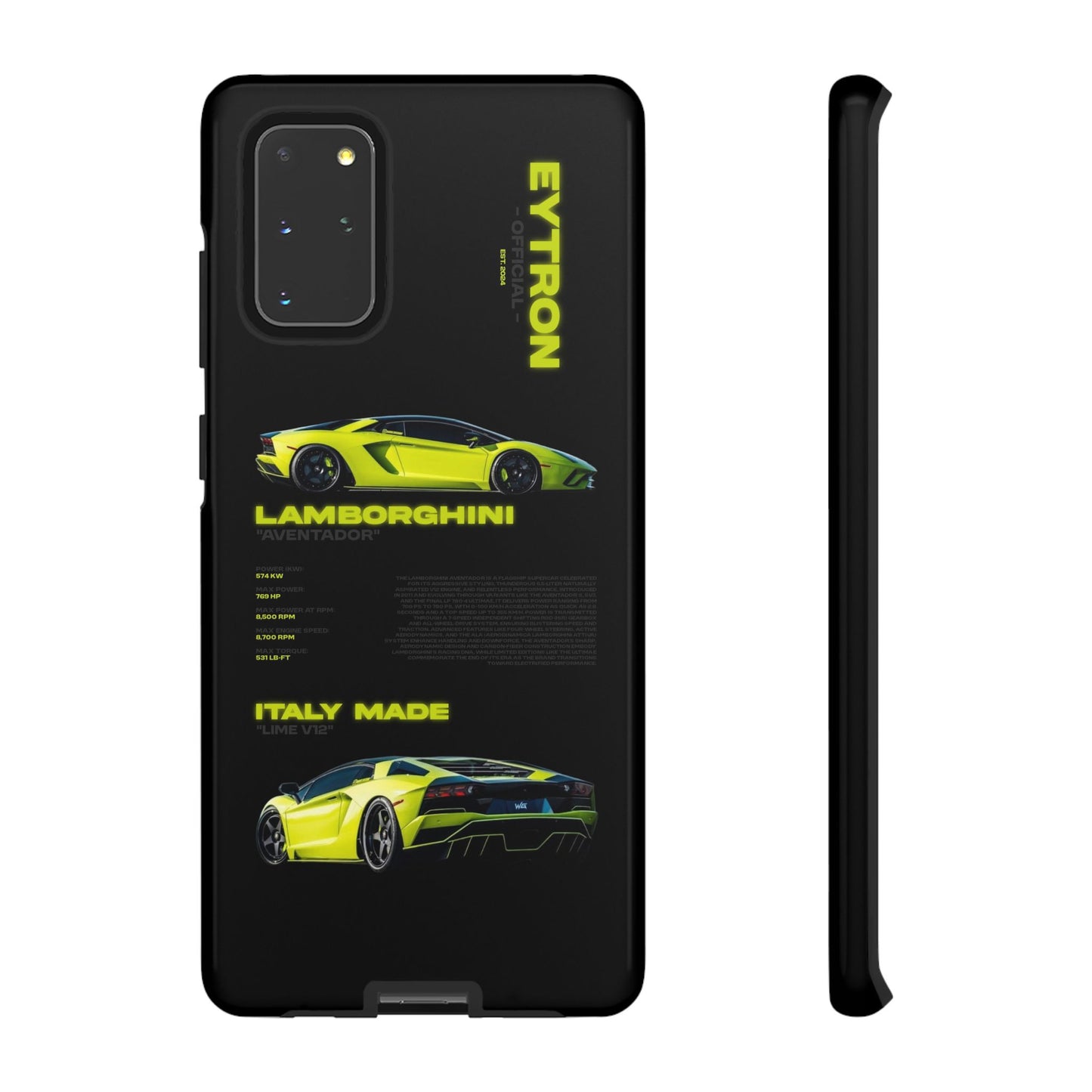 "Lime Bull" Sturdy Case