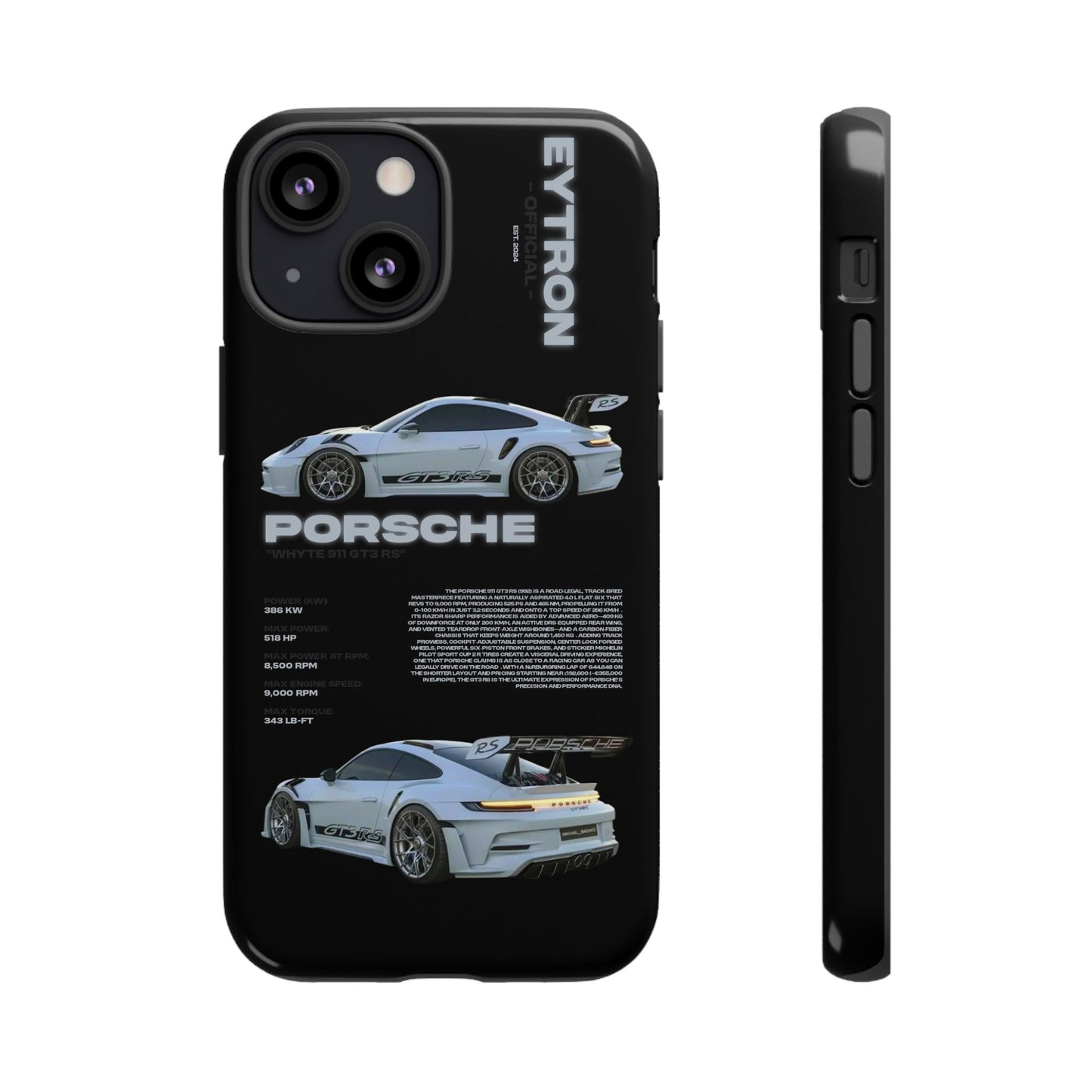"Whyte 911 GT3 RS" Sturdy Case