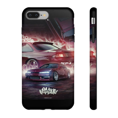 "Wine Red S14" JDM Case