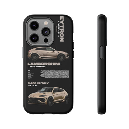 "Tan Gold Urus" Sturdy Case