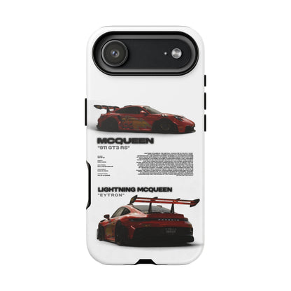 "McQueen" White Tough Case