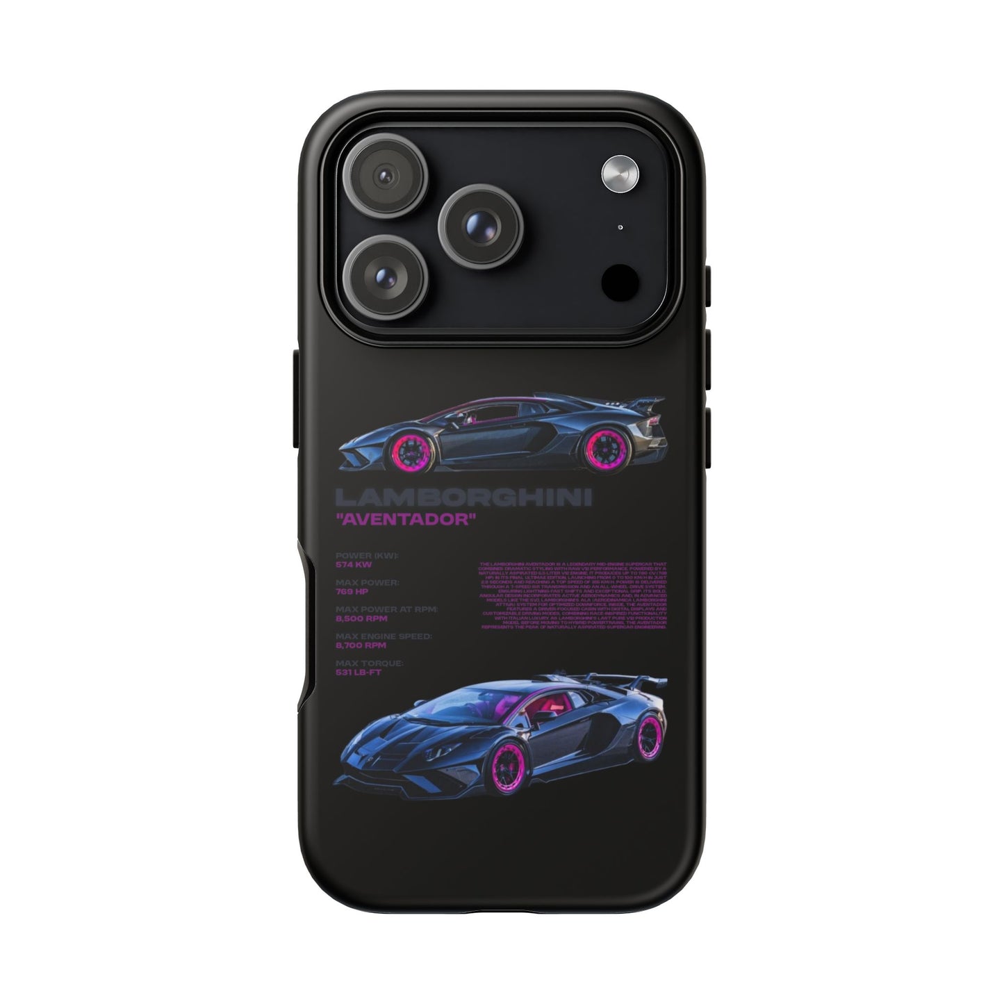 "Strad's Lambo" Sturdy Case