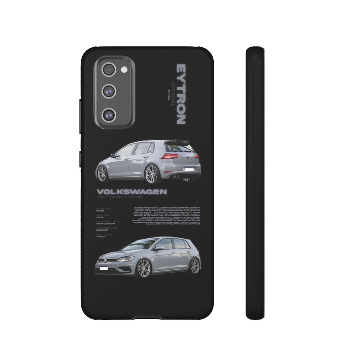 "Golf TSI MK7.5 / R Line" Sturdy Case