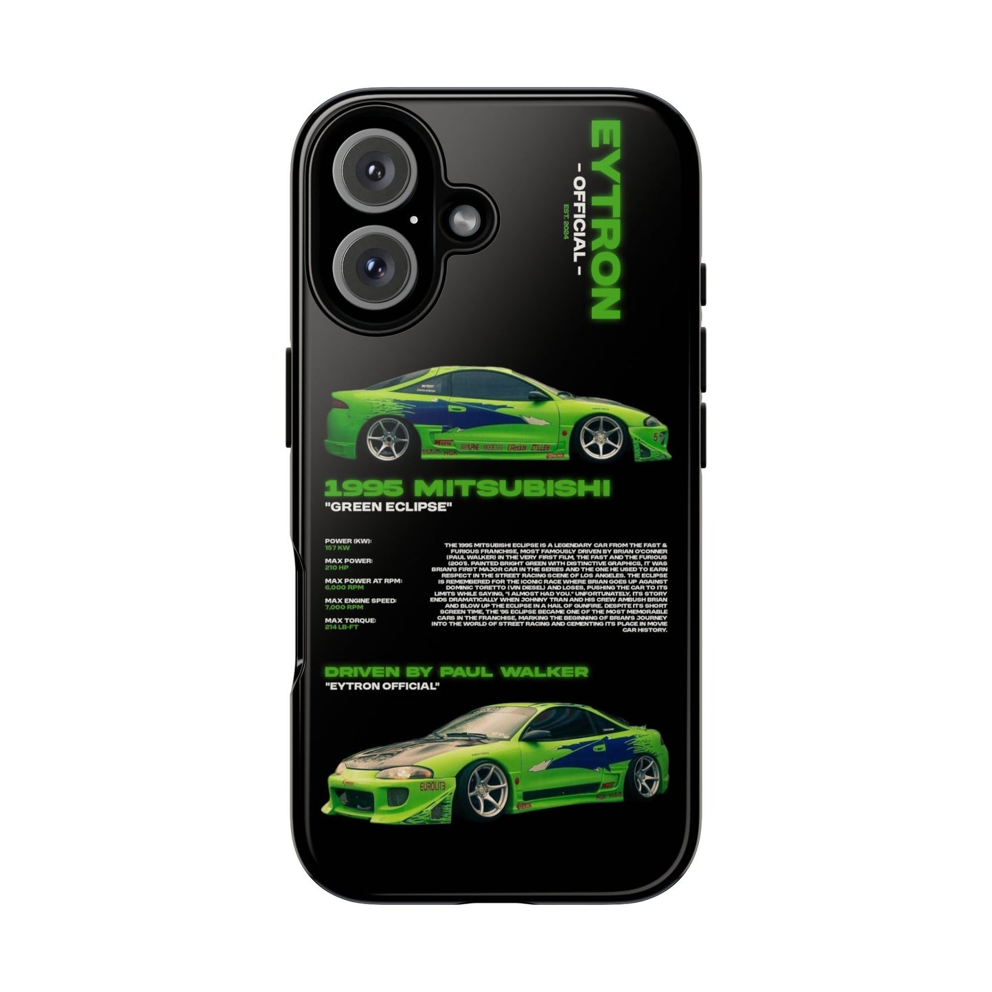 "Green Eclipse" Sturdy Case