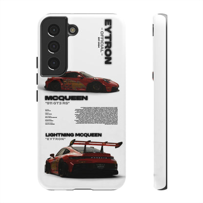 "McQueen" White Tough Case