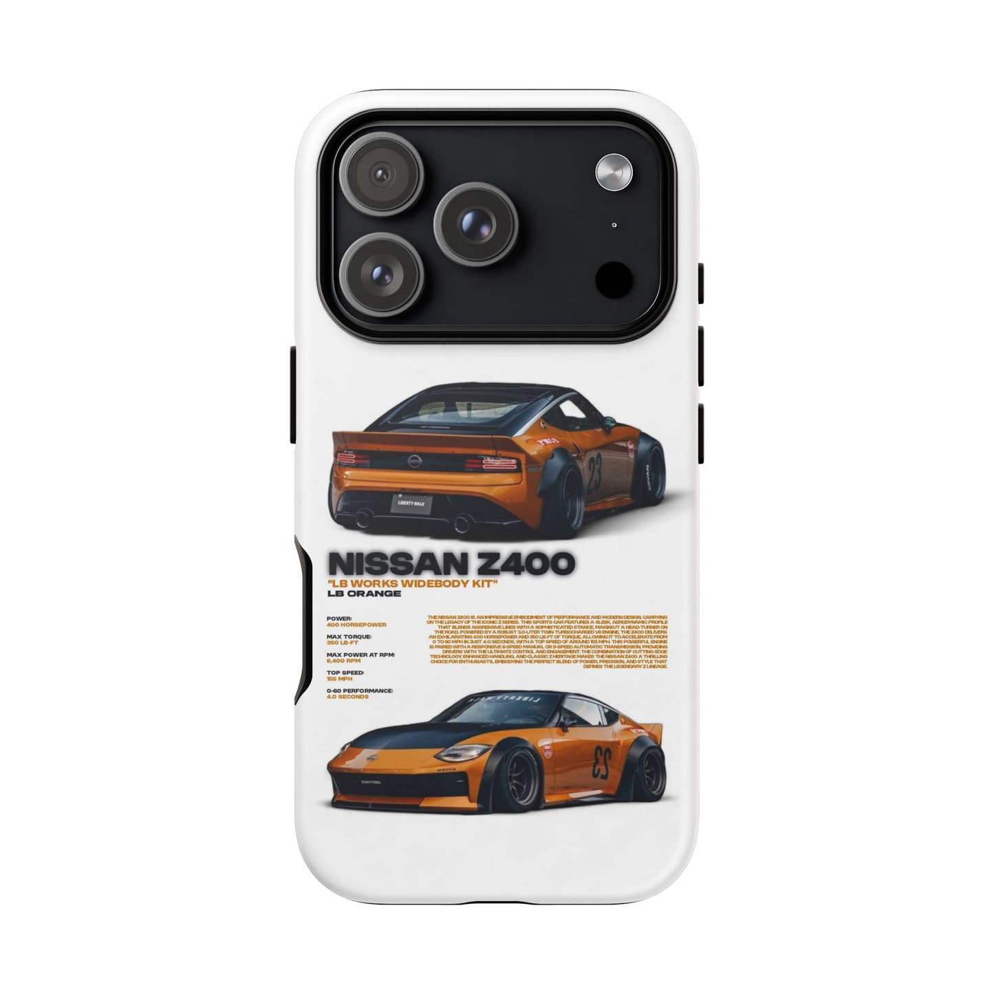 "LB Orange" Sturdy Case