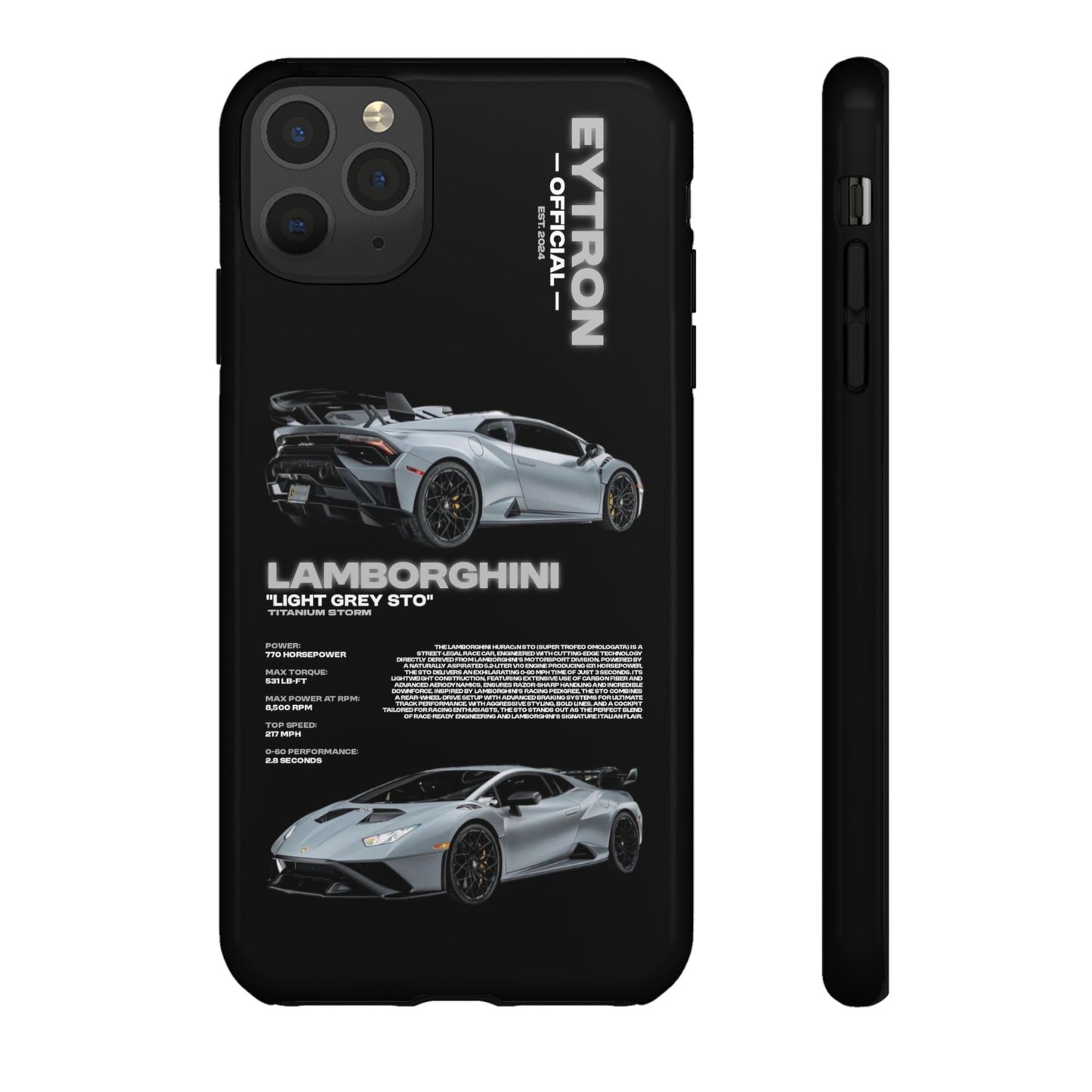 "Titanium Storm" Sturdy Case
