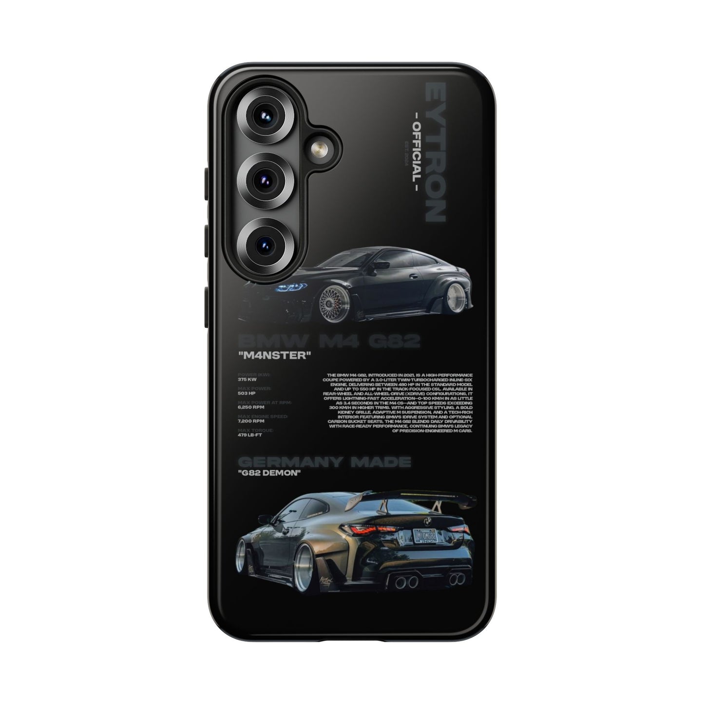 "M4nster" Sturdy Case