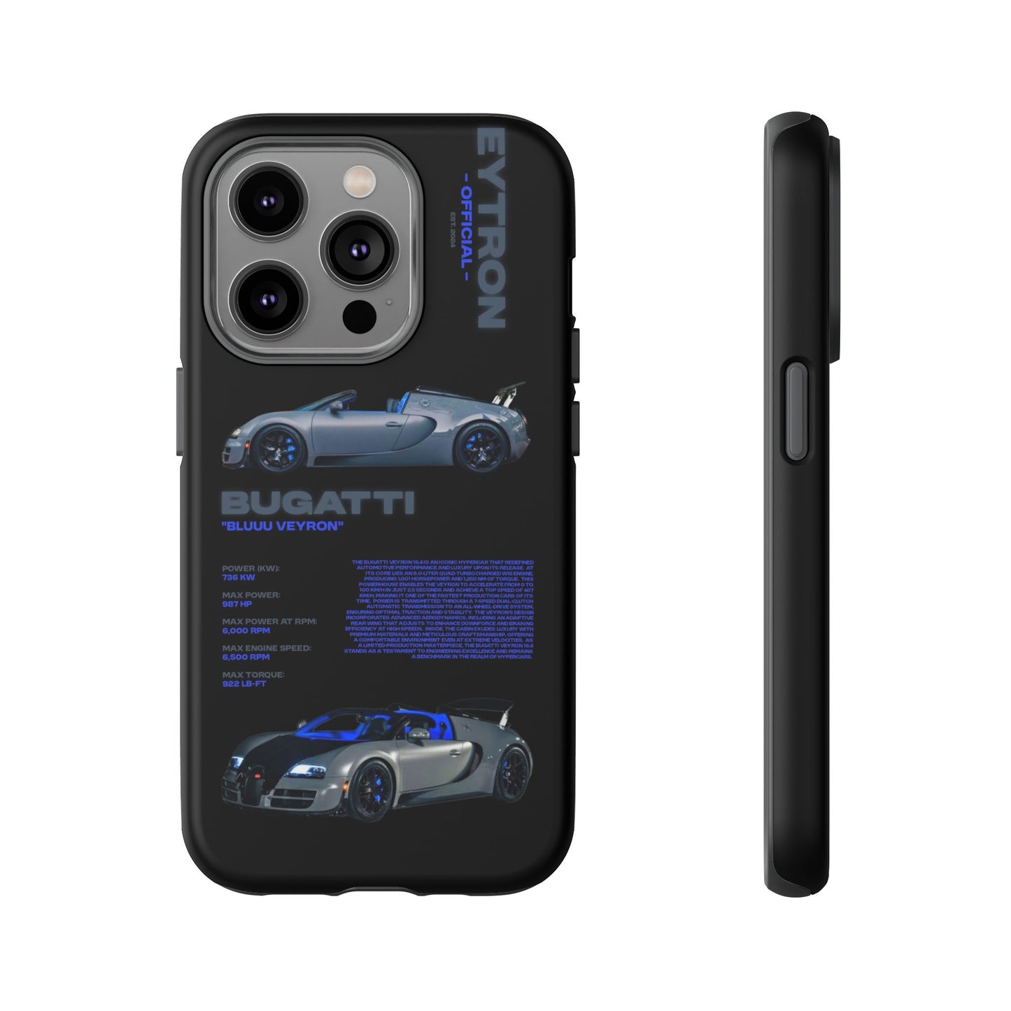 "Bluuu Veyron" Sturdy Case