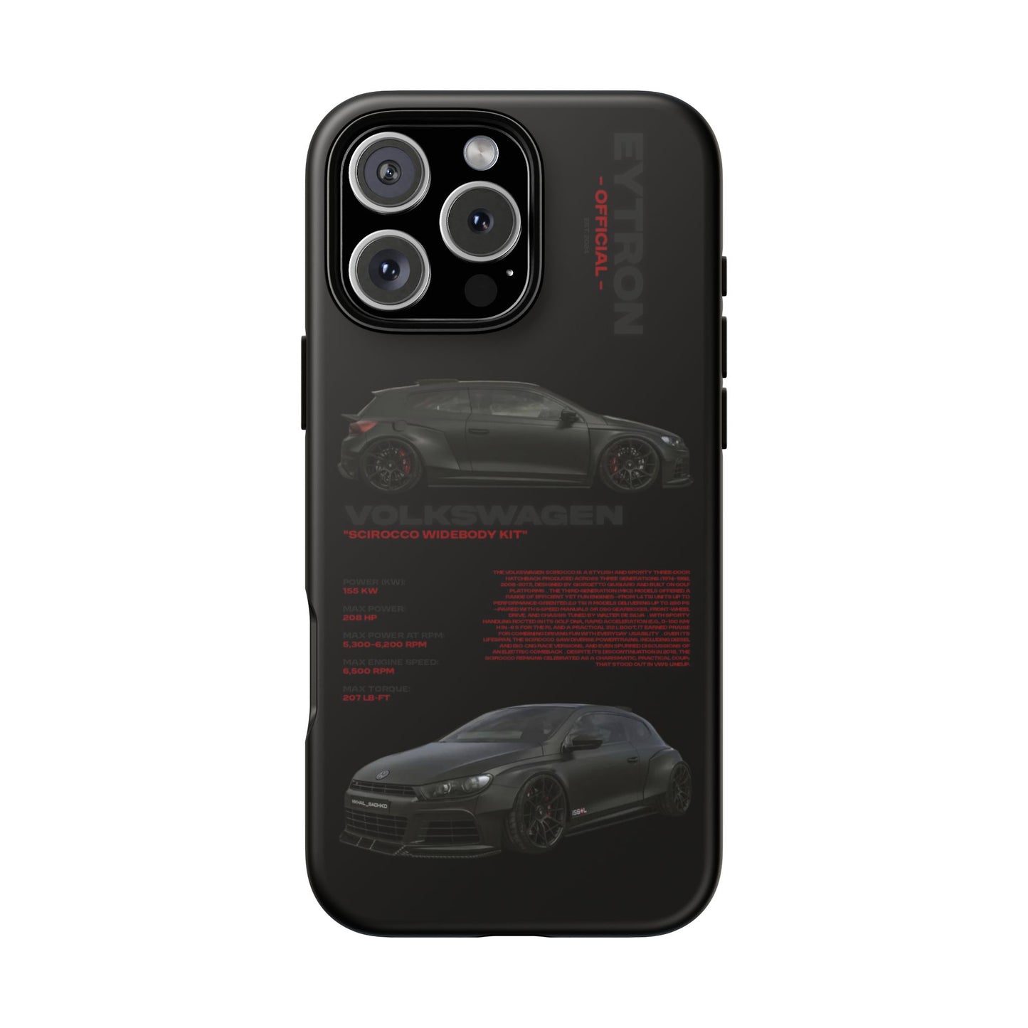 "Scirocco Widebody Kit" Sturdy Case