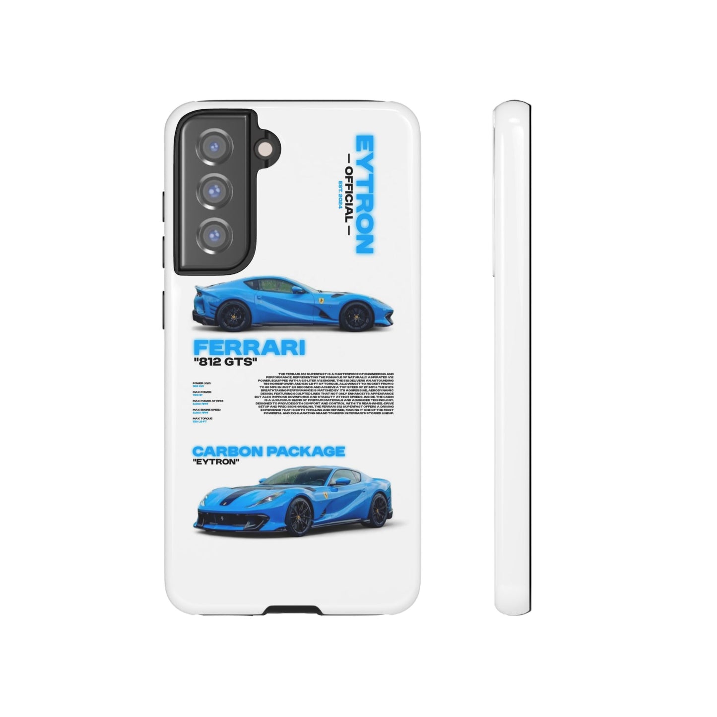 "Azure Bullet" Sturdy Case