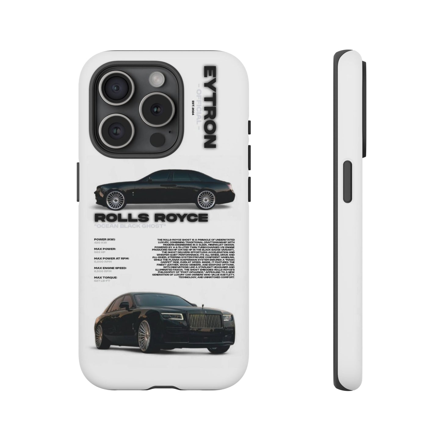 "Ocean Black Ghost" Sturdy Case