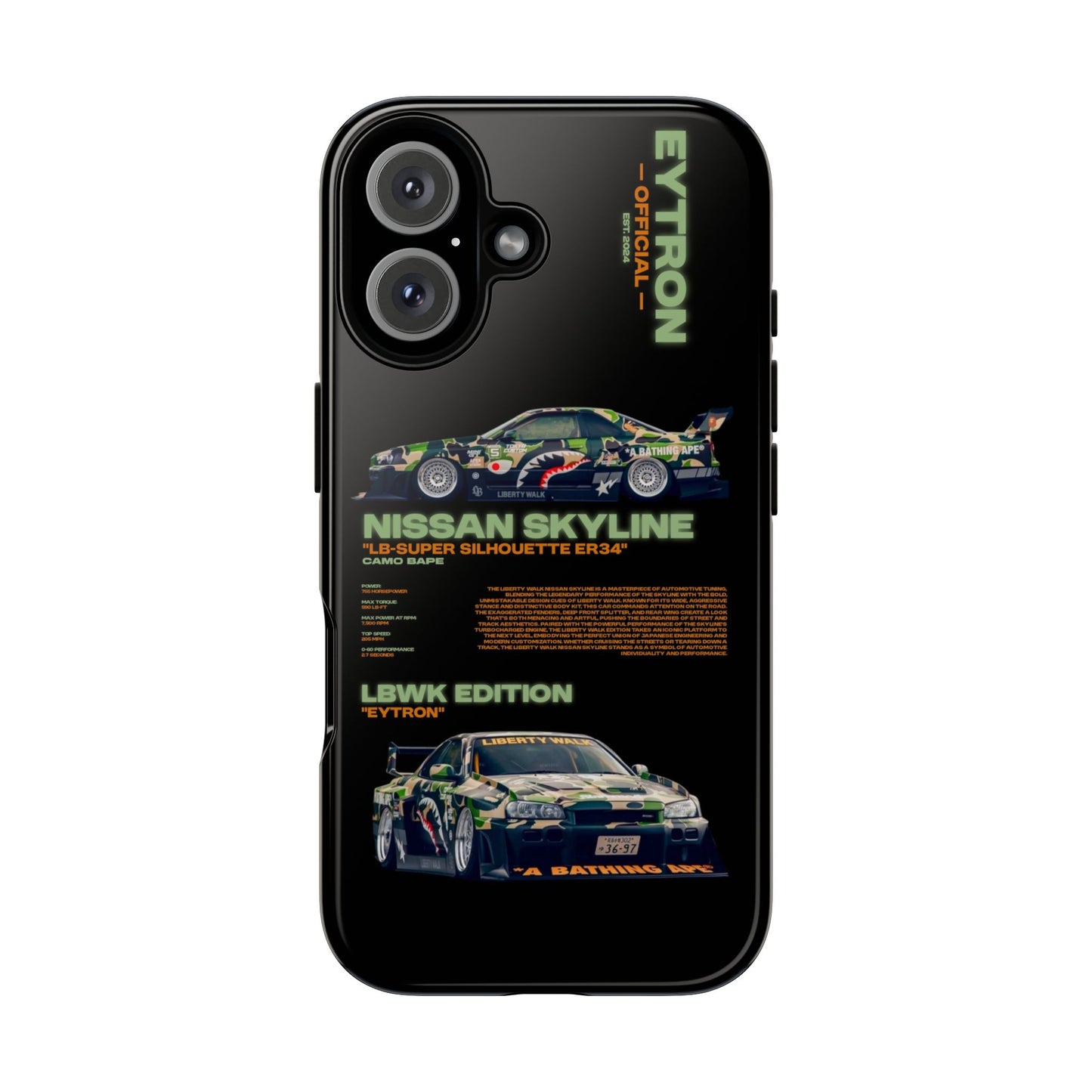 "Green Camo Bape" Sturdy Case