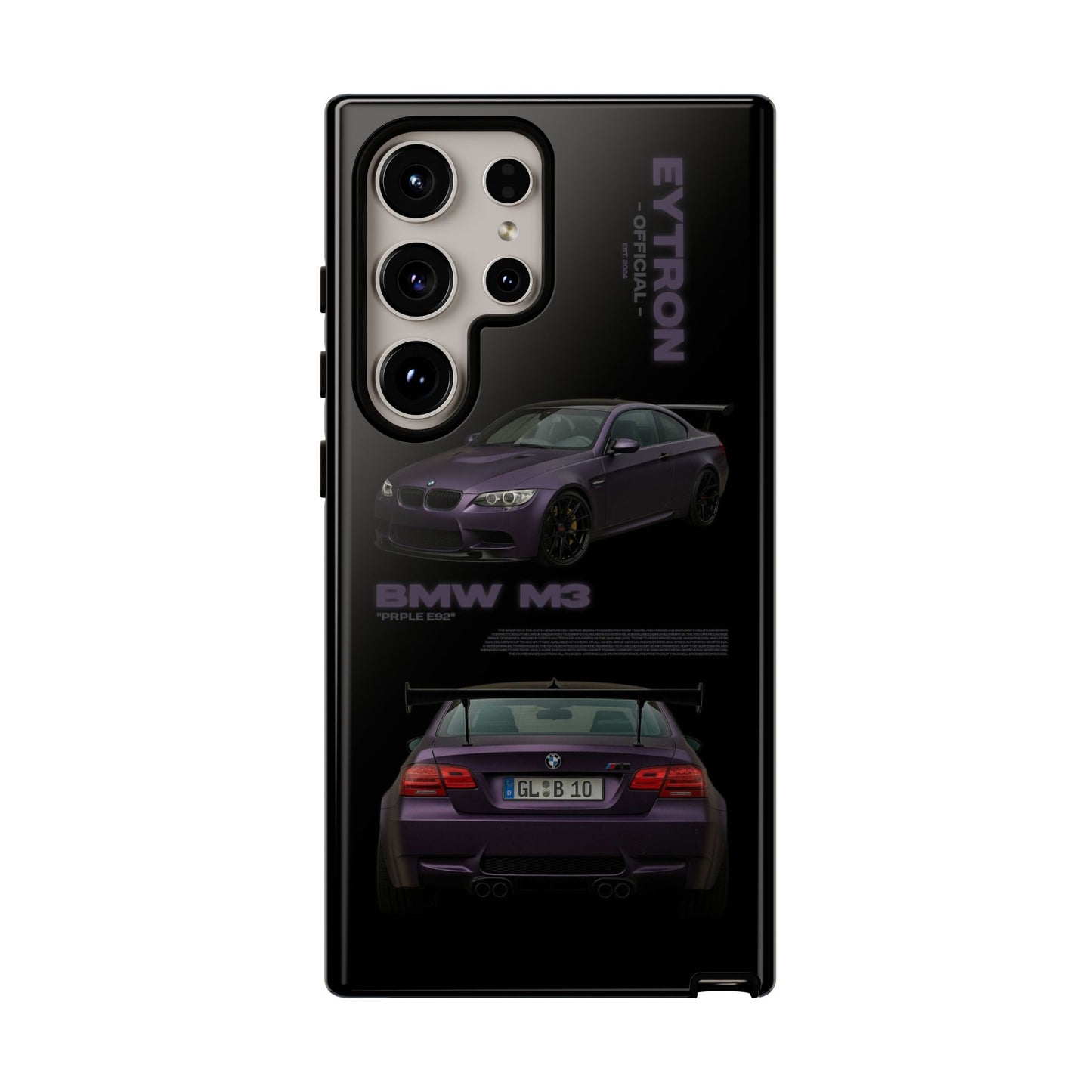 "PRPLE E92" Sturdy Case