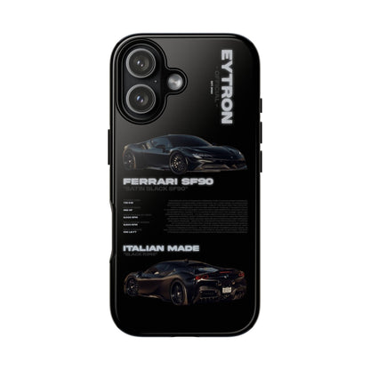 "Satin Black SF90" Sturdy Case