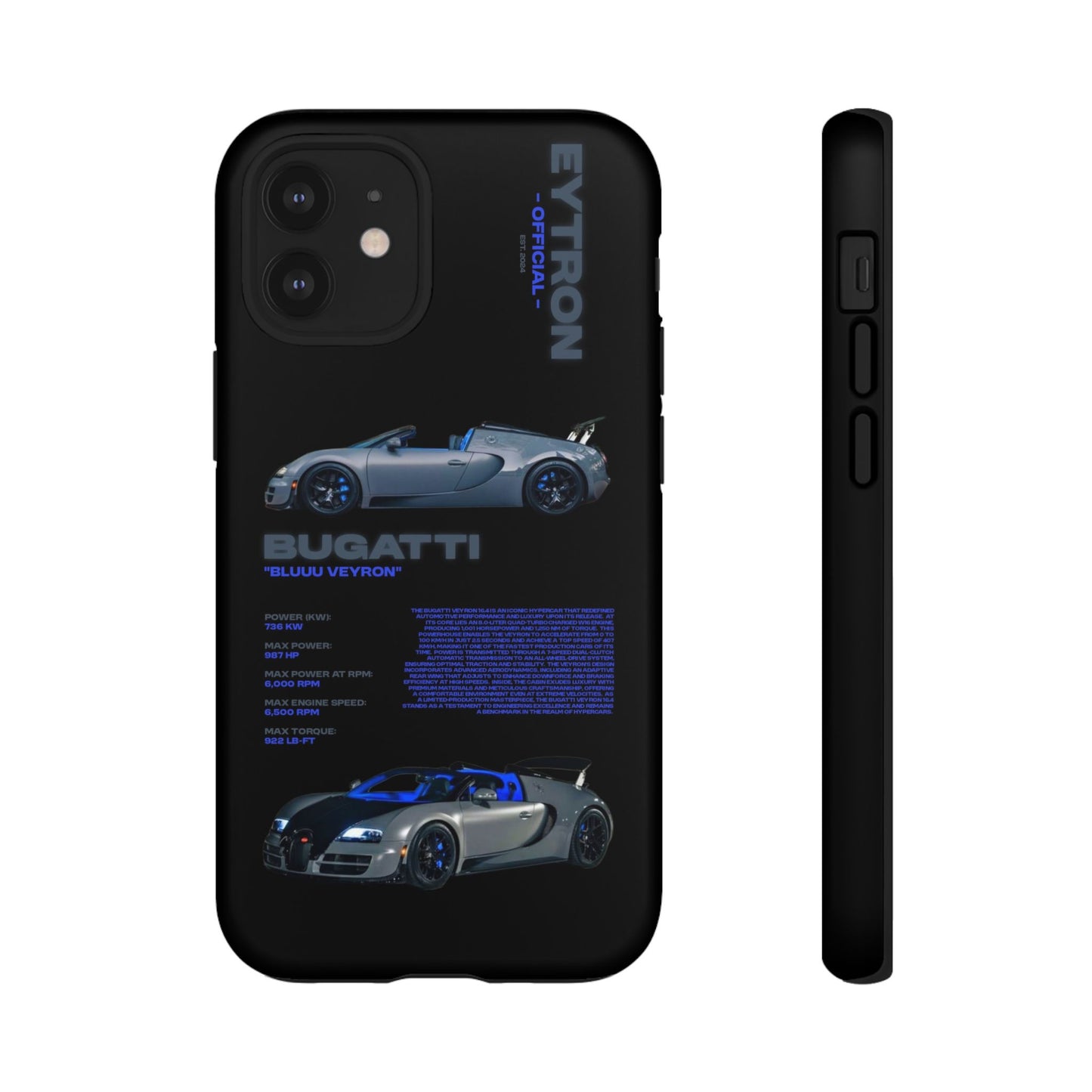 "Bluuu Veyron" Sturdy Case