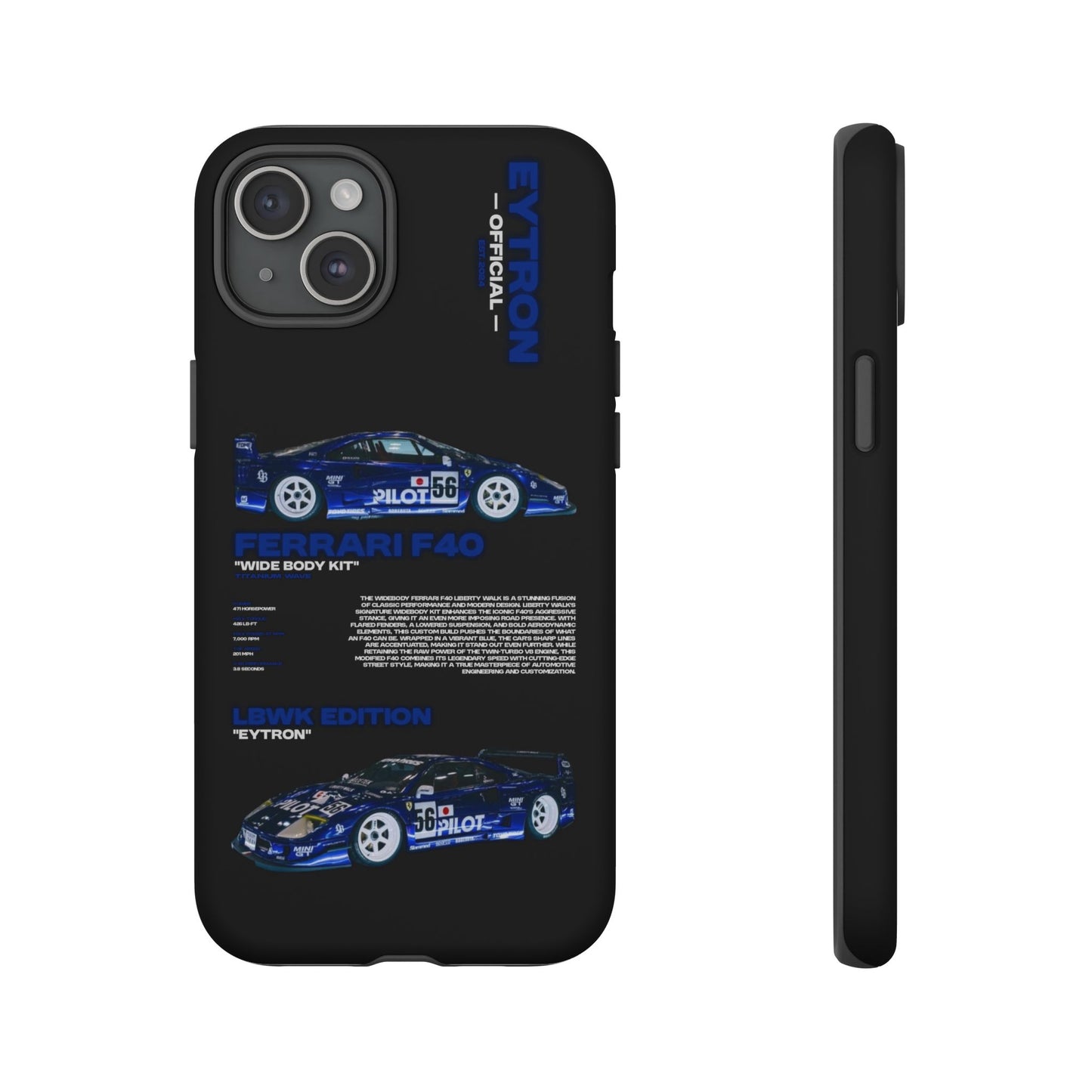 "Titanium Wave" Sturdy Case